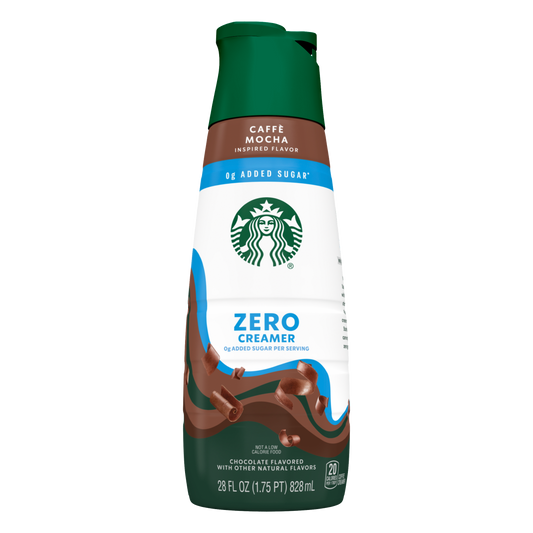 Starbucks(R) Caffè Mocha Inspired Zero Creamer 0g Added Sugar - 28 fl. oz. Bottle
