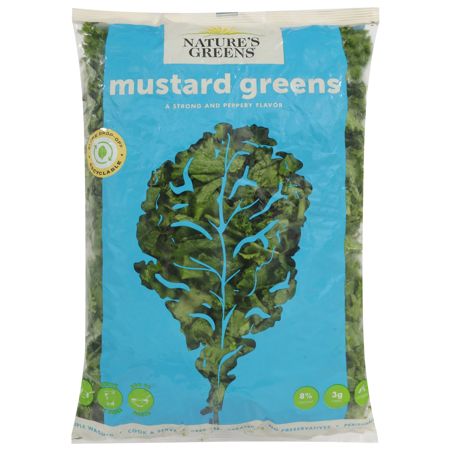 Nature's Greens Mustard Greens 16 oz