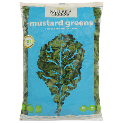 Nature's Greens Mustard Greens 16 oz