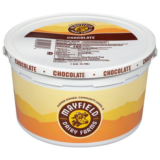 Mayfield Dairy Farms Reduced Fat Chocolate Ice Cream 1 gal