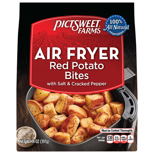 Pictsweet Farms Air Fryer Red Potato Bites with Salt & Cracked Pepper - 14 oz