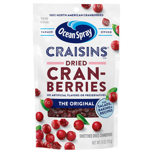 Ocean Spray 6oz Craisins® Dried Cranberries- Original
