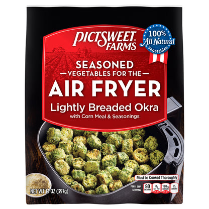 Pictsweet Farms Vegetables for the Air Fryer Lightly Breaded Okra - 14 oz