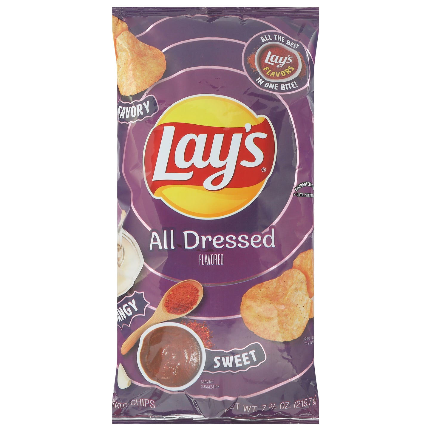 Lay's All Dressed Flavored Potato Chips 7.75 oz – Douglas Food Valu