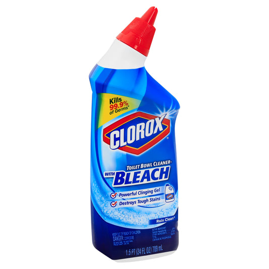 Clorox Rain Clean Toilet Bowl Cleaner with Bleach 1.5 pt