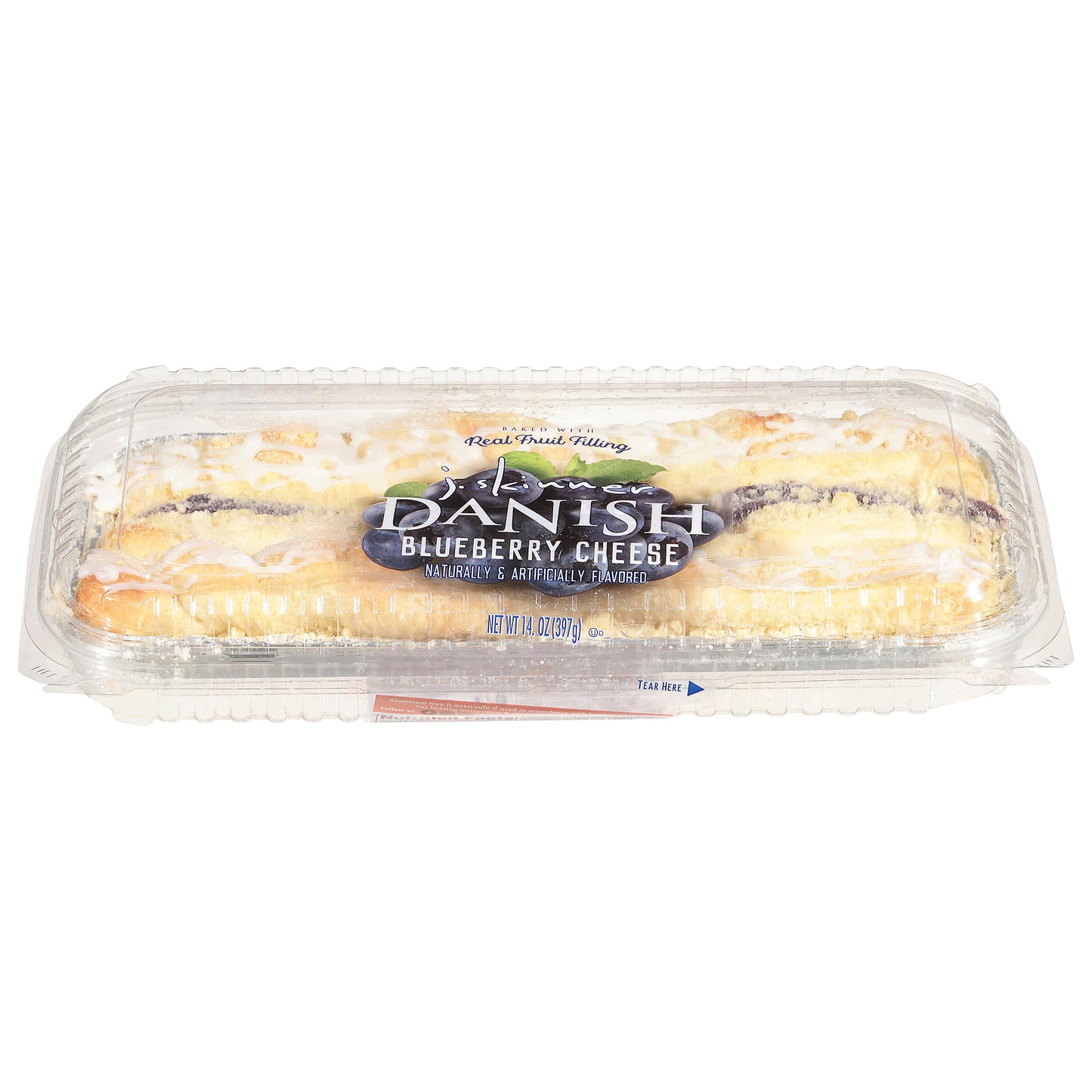 J. Skinner Blueberry Cheese Danish 14 oz