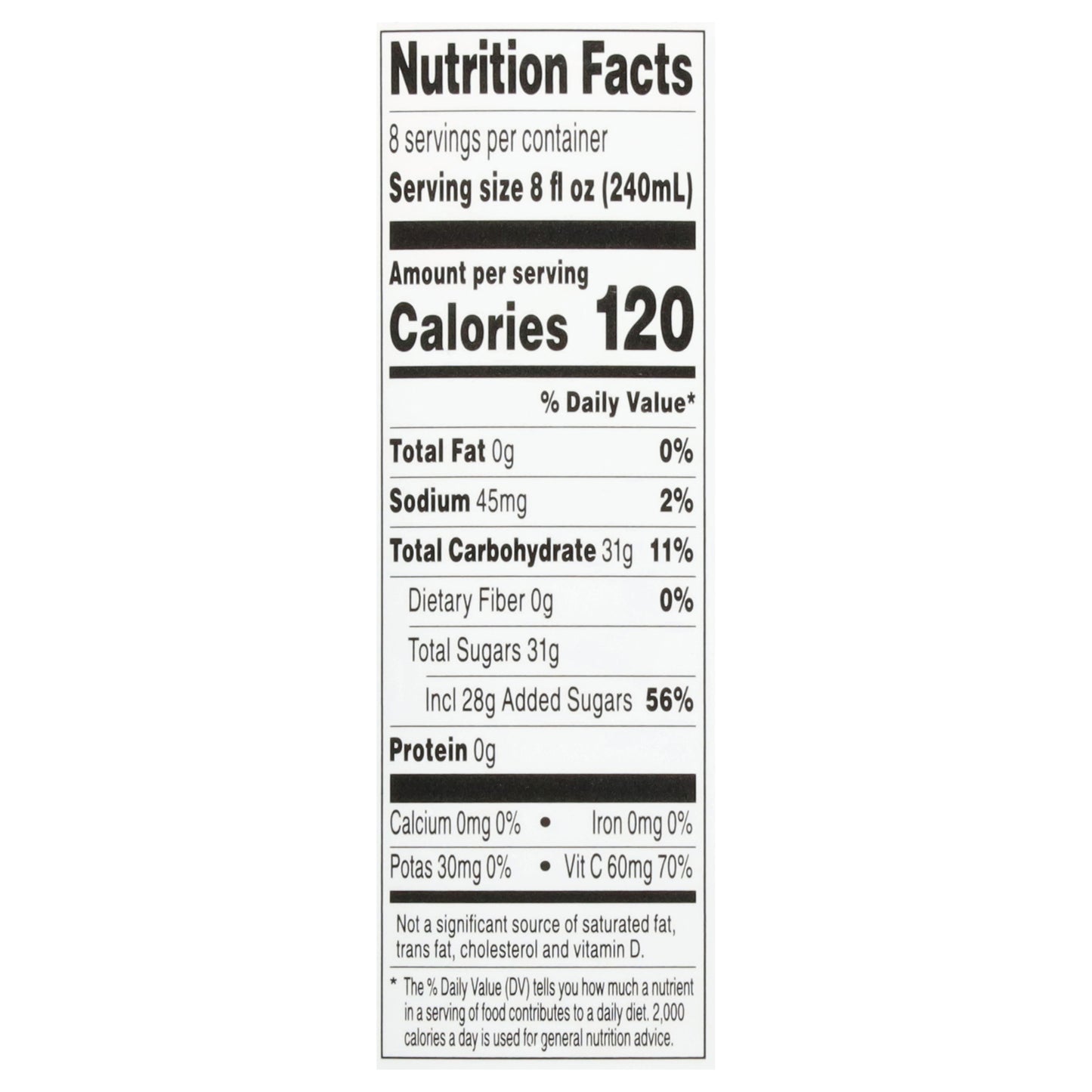 Food Club Cranberry Apple Juice Cocktail 64 fl oz