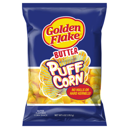 6 oz Golden Flake Butter Puff Corn
