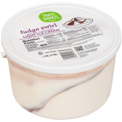 Fudge Swirl Light Ice Cream