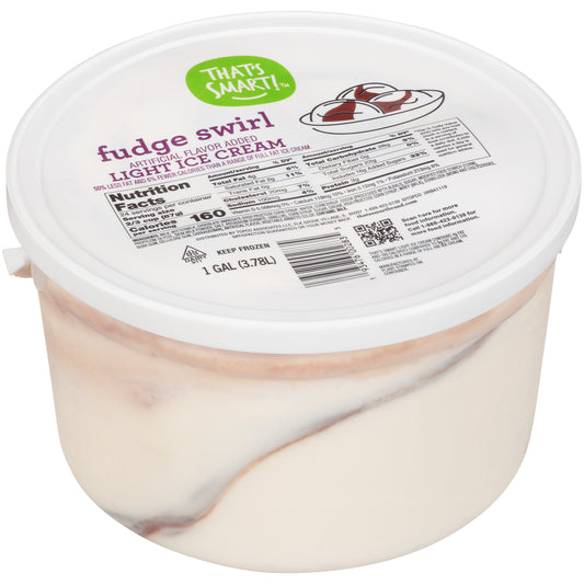 Fudge Swirl Light Ice Cream