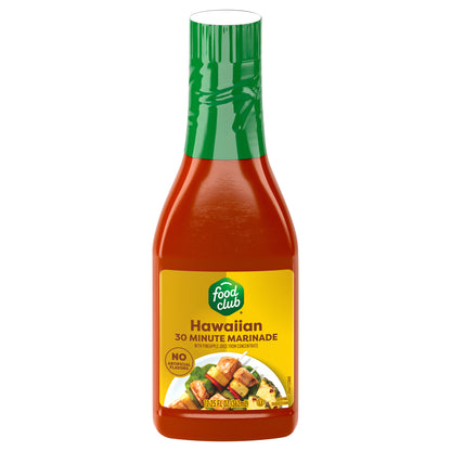 Food Club 30 Minute Hawaiian Marinade with Pineapple Juice from Concentrate 12.25 fl oz