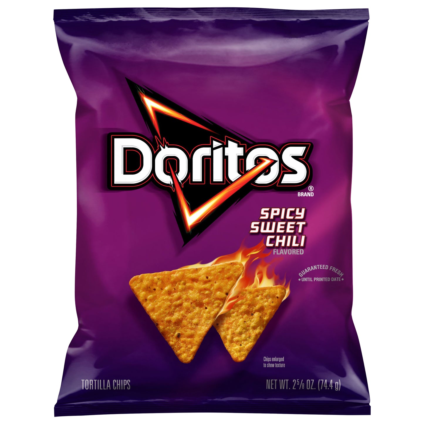 Doritos Tortilla Chips Spicy Sweet Chili Flavored 2 5/8 Oz