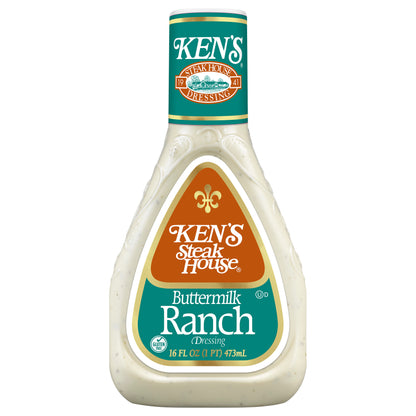 Ken's Steak House Buttermilk Ranch Dressing 16 oz