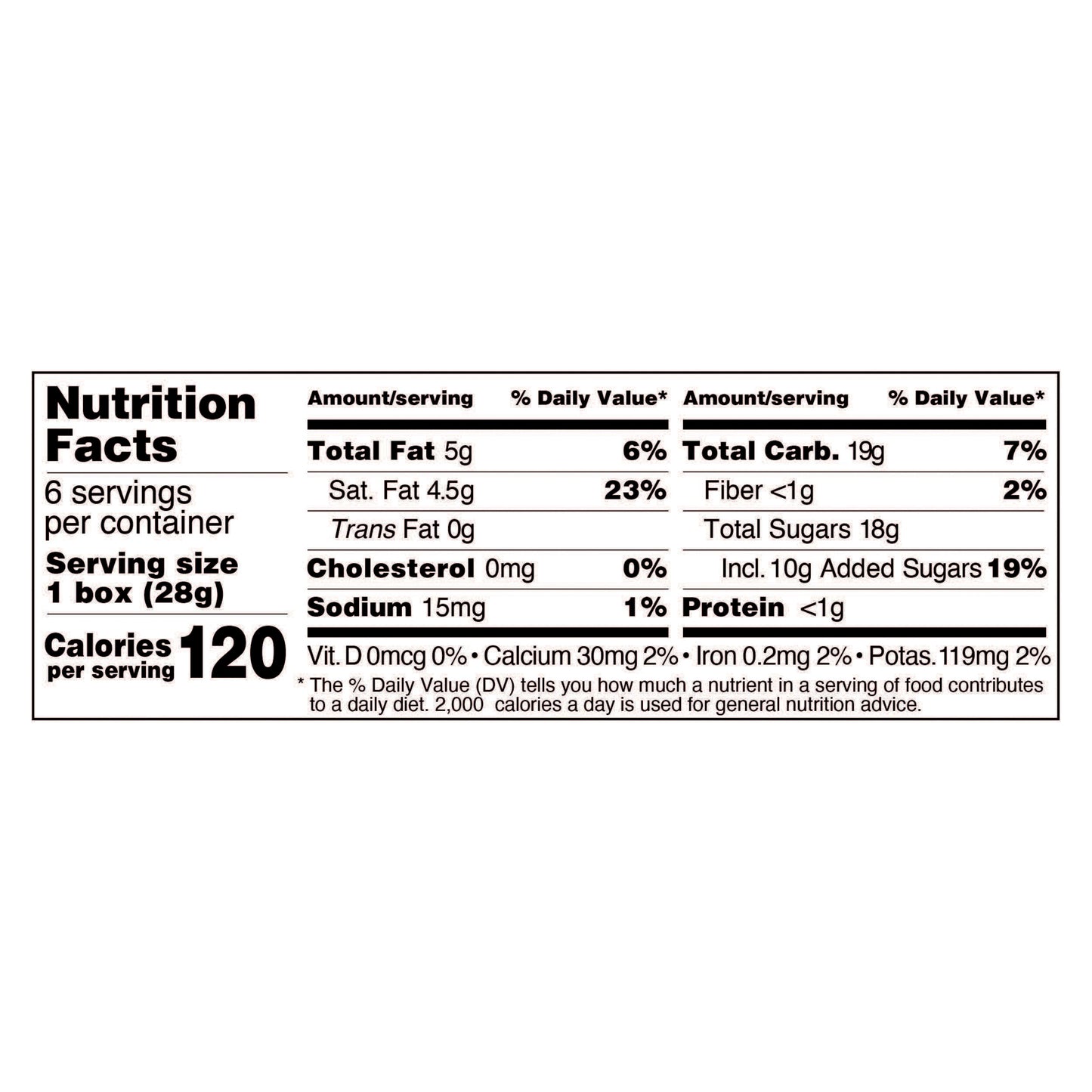 Sun-Maid® Strawberry & Vanilla Yogurt Covered Raisins 6-Pack/1oz Cartons
