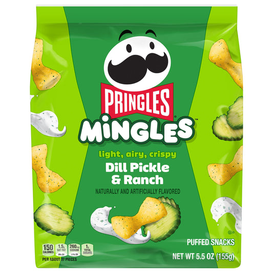 Pringles® Mingles Dill Pickle and Ranch Puffed Snacks