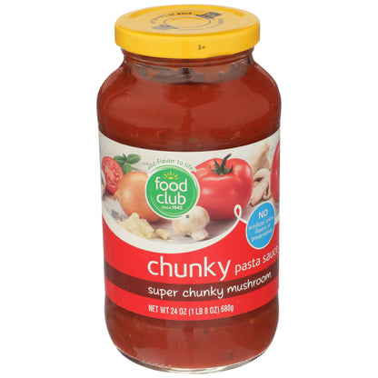 Super Chunky Mushroom Pasta Sauce