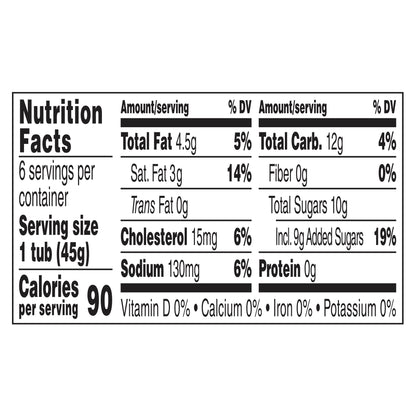 Marzetti® Cream Cheese Fruit Dip 6-1.58 oz Cups