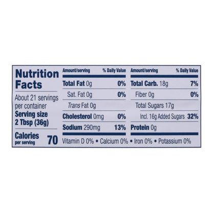 Sweet Baby Ray's Hickory & Brown Sugar Barbecue Sauce 28 oz