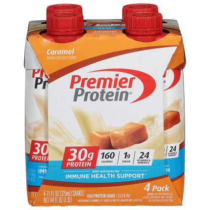 Premier Protein Caramel High Protein Shake 4 - 11 fl oz Cartons
