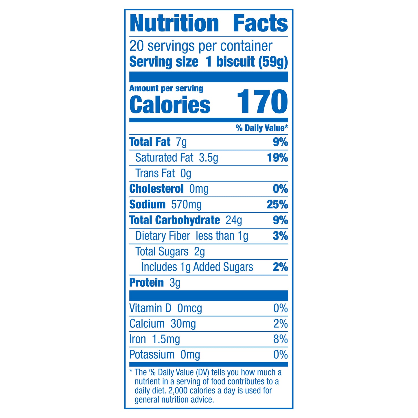 Pillsbury Grands! Frozen Biscuits Value Pack, Honey Butter, 20 ct., 41.6 oz.