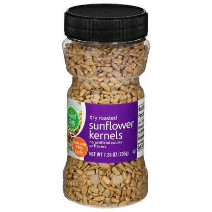Food Club Dry Roasted Sunflower Kernels 7.25 oz