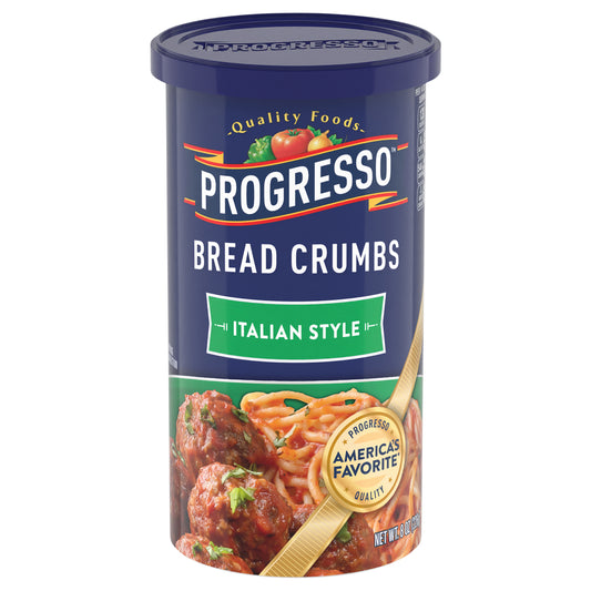 Progresso Italian Style Seasoned Bread Crumbs, 8 ounces