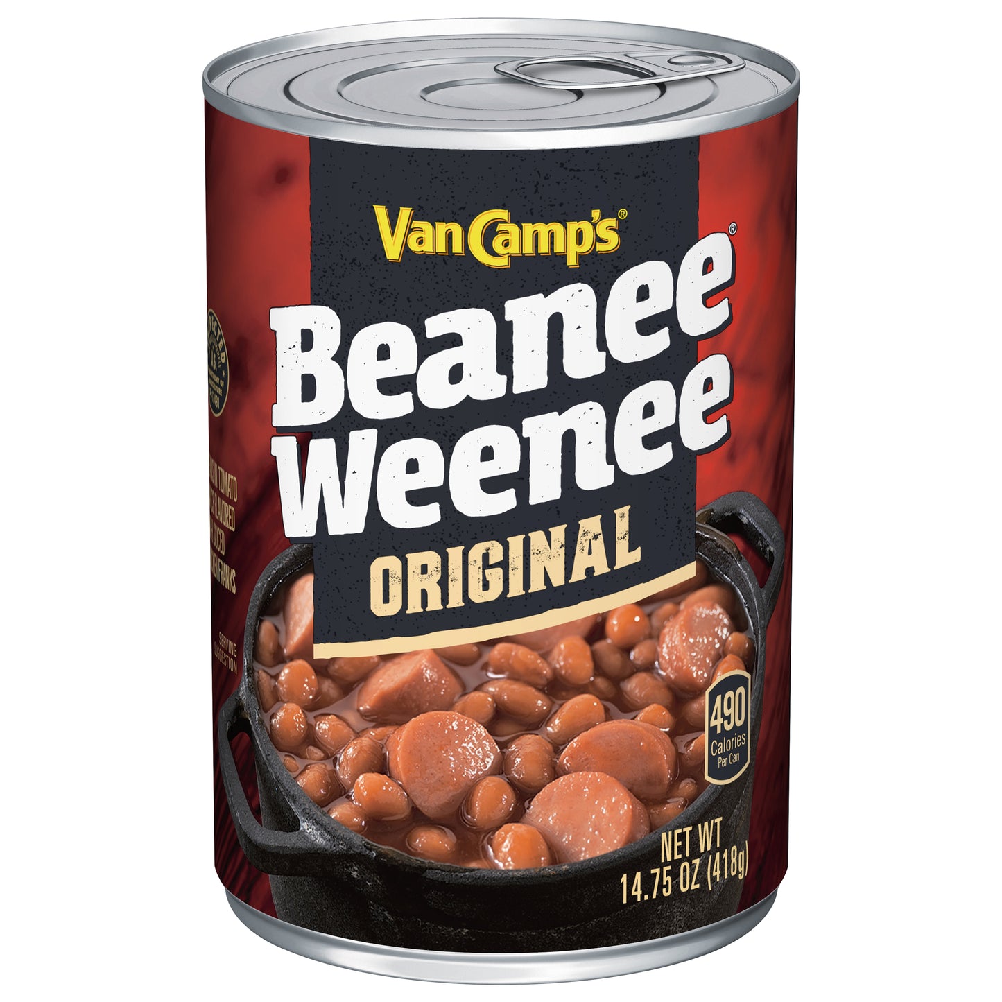 Van Camp's Original Beanee Weenee, Canned Food, 14.75 OZ