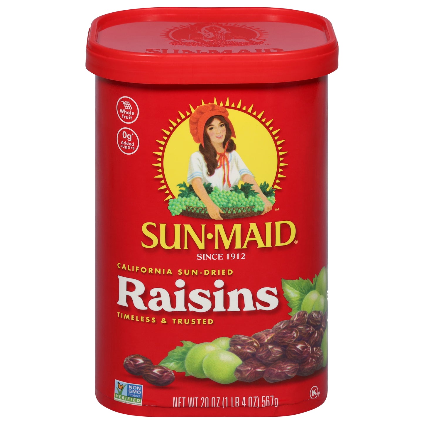 Sun-Maid® California Sun-Dried Raisins 20 oz Canister