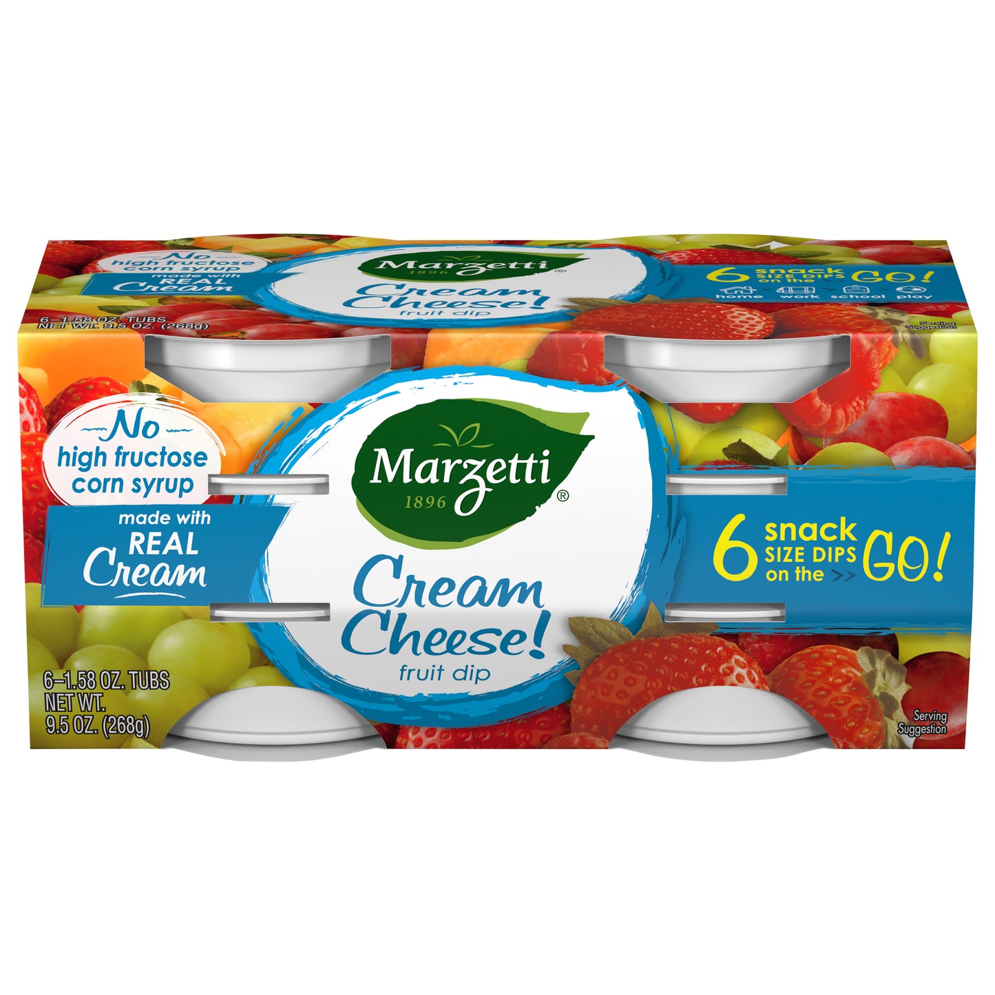 Marzetti® Cream Cheese Fruit Dip 6-1.58 oz Cups