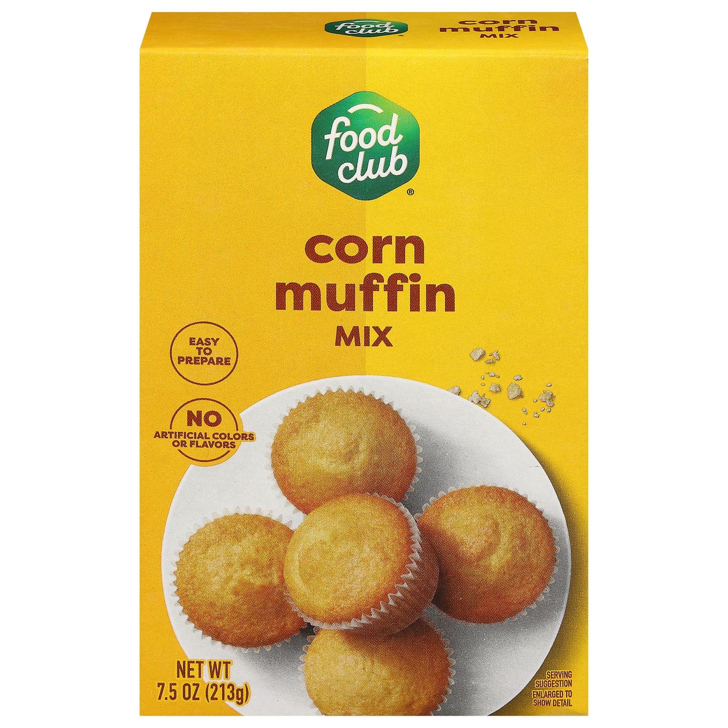 Food Club Corn Muffin Mix 7.5 oz