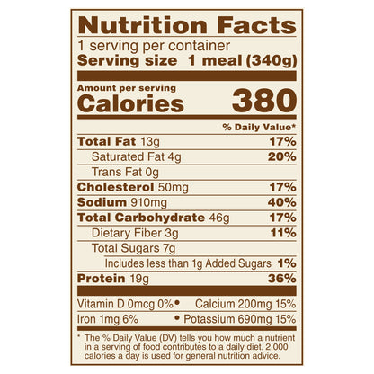 Marie Callender's Aged Cheddar Cheesy Chicken and Rice Bowl, Frozen Meal, 12 oz.