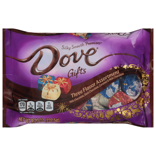 Dove Gifts Three Flavor Assortment Candy 8.20 oz