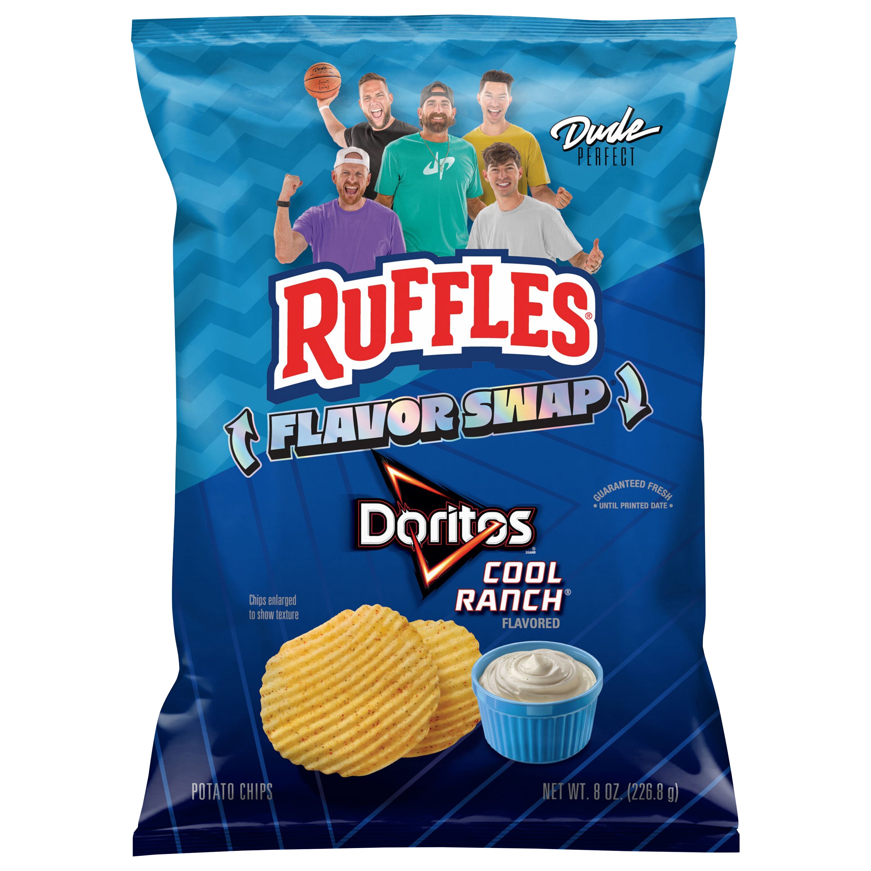 Ruffles Potato Chips Doritos Cool Ranch Flavored, 8 Oz – Douglas Food Valu