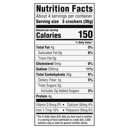Culinary Tours Sesame Lavash Flatbread Crackers 5 oz