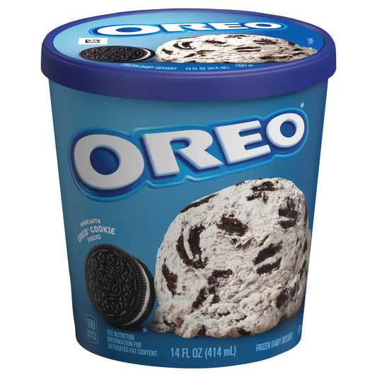 OREO Frozen Dairy Dessert, 14-Fluid Ounce Scoopable Tub