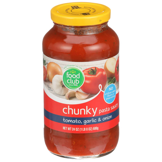 Tomato, Garlic & Onion Chunky Pasta Sauce