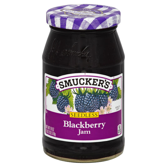 Smucker's Jam 18 oz - SEEDLESS Blackberry Jam