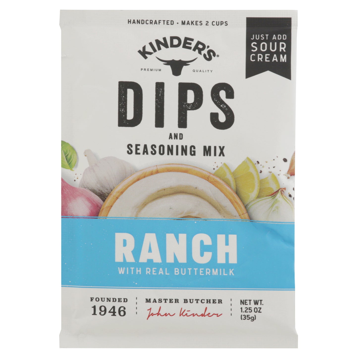 Kinder's Ranch Dips and Seasoning Mix 1.25 oz