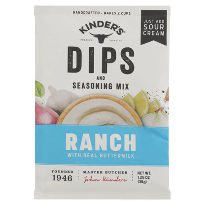 Kinder's Ranch Dips and Seasoning Mix 1.25 oz