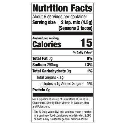 McCormick Taco Seasoning Mix - Chicken, 1 oz
