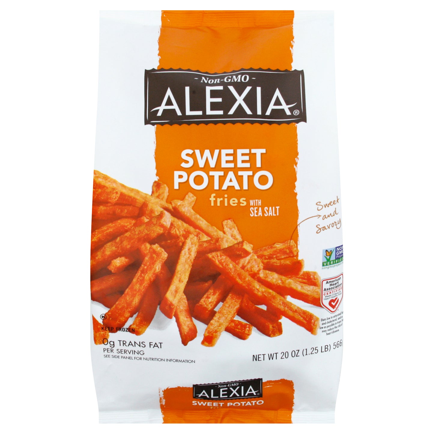 Alexia Fries 20 oz - SWEET POTATO fries wih SEA SALT