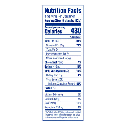 Entenmann's Frosted (Individual) Mini Donuts, 6 count, 3.25 oz