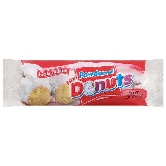 Little Debbie Mini Powdered Donuts 2.8 oz