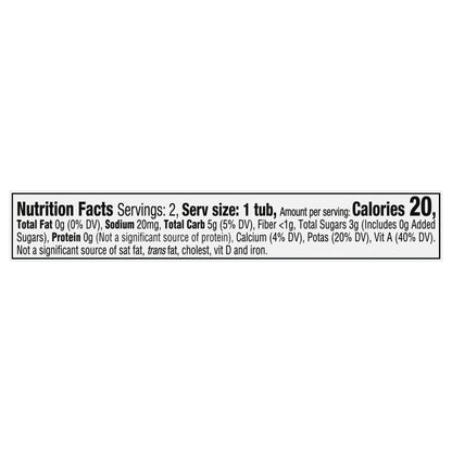 Gerber 1st Foods Natural for Baby Carrot Baby Food, 2-2 oz. Tubs