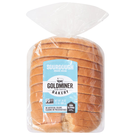 Goldminer Sourdough Square Bread 24 lb