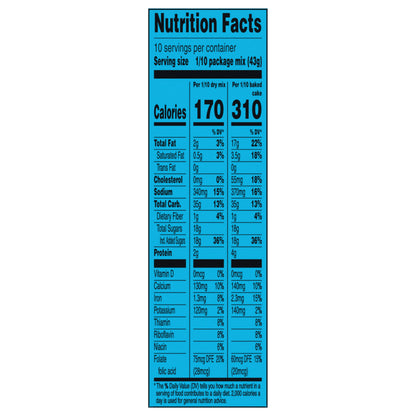 Duncan Hines Signature Perfectly Moist Swiss Chocolate Cake Mix, 15.25 oz