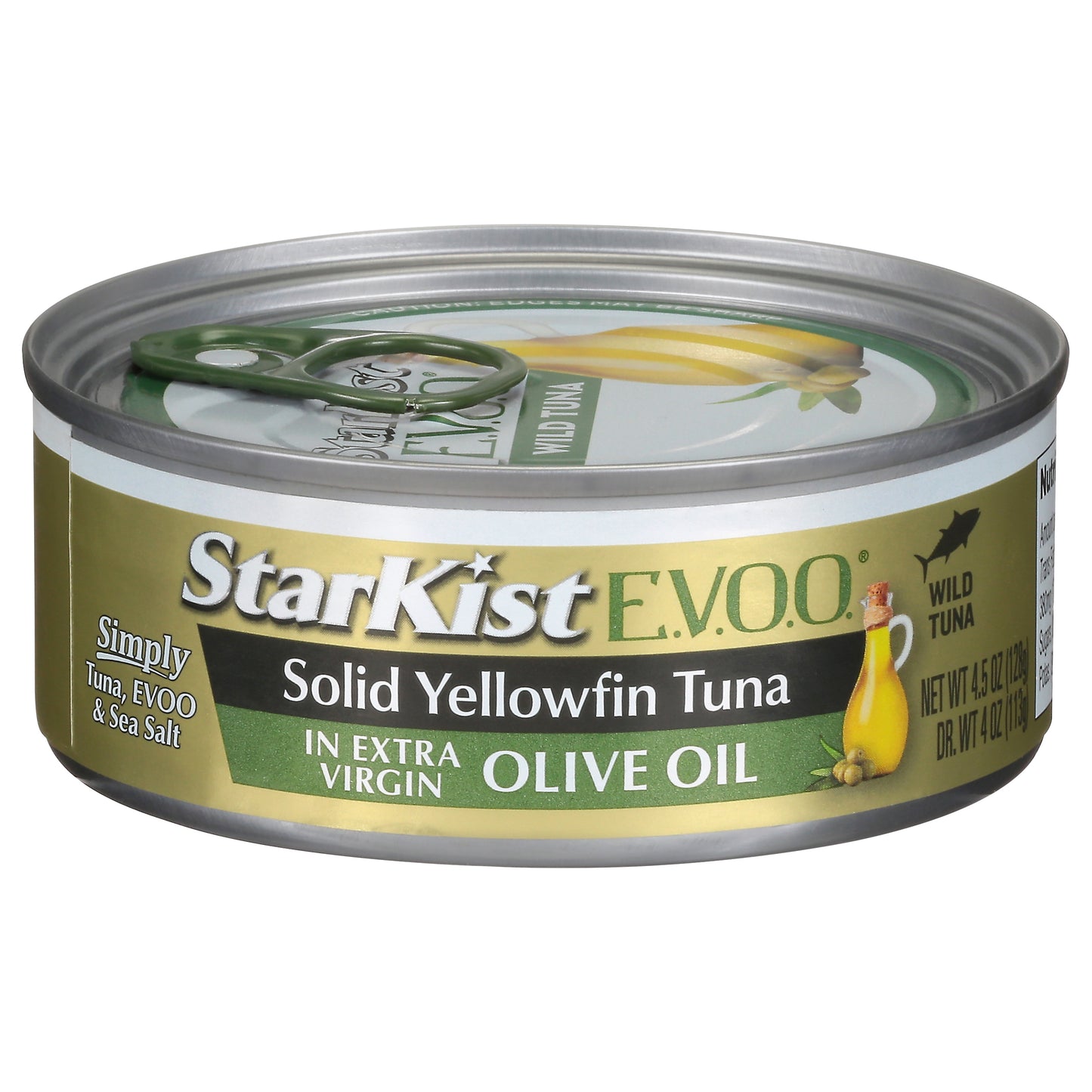 StarKist E.V.O.O. Solid Yellowfin Tuna in Extra Virgin Olive Oil 4.5 oz