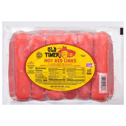 Old Timer Hot Red Links 32 oz