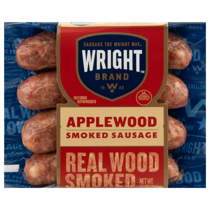 Wright Smoked Applewood Sausage 12 oz