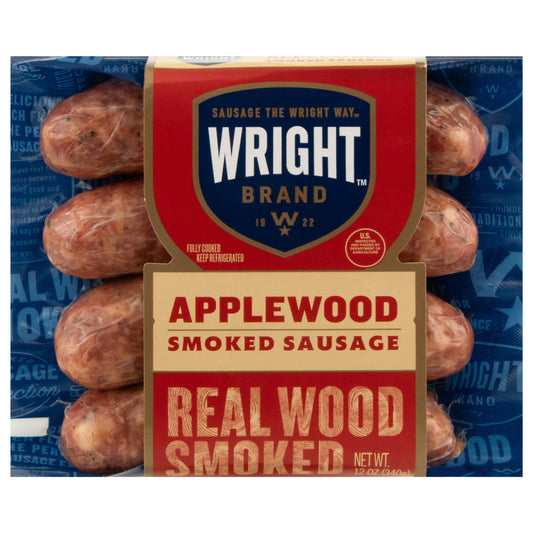 Wright Smoked Applewood Sausage 12 oz